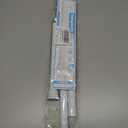 White Spring Tension Curtain Rods 23-46 Inch Adjustable Expandable Spring Loaded Curtain Rods No Drilling Suitable for Small Short Tension Rods 23-34 Inch Doors, Windows, Closet