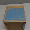 Y-in Hand Tissue Box Cover, Square Facial Tissue Holder Storage for Bathroom Vanity, Countertops, Dressers, Night Stand, Parlors and Offices - Grey