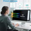 [2 Pack] 22 Inch Computer Privacy Screen for 16:10 Aspect Ratio Widescreen Monitor, Eye Protection Anti Glare Blue Light Filter Shield, Removable Anti-Scratch Anti Spy Protector