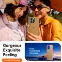 Hualele Magnetic for iPhone 13 Pro Case,Compatible with MagSafe, Military Grade Dropproof Translucent Matte Hard Back Soft Edge Slim Phone Case iPhone 13 Pro Brown