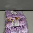 Giftmeet Purple Twist Ties for Bags, 4.3 Inch Ribbon Bows Bulk Assorted Christmas Ribbon and Bows, Reusable Bread Ties for Treat Bags, Lollipop Decoration, Christmas Tree, Home and Wedding 30 Pcs, Set of 2