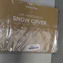 DooGooCoo [Upgraded] 7-Layer Car Windshield Snow Cover, [Efficient Winter Protection] Against Snow, Ice, Frost and Water, [Military-Grade Durable] Universal Fit for Cars, SUVs, and Trucks-Medium