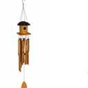 Bambeco 34in Birdhouse Bamboo Chime