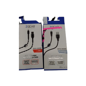 ZGear 2 PCS Charge Cable , For USB C; For Lightning Cable