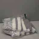 CozeCube Bath mats for Bathroom Non Slip, Fluffy Absorbent Microfiber Bath mat Washable, Aesthetic Bathroom Rugs, Cute Grey Striped Bath mat, Grey, 32" x 20" (2'8" x 1'8" (Rectangular), Stirped-light Grey)