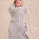 Love To Dream Inbakerslaapzak Swaddle Up Original Medium 6-8, 5 KG 1.0 Tog (20°C - 24°C) Grey Fase 1