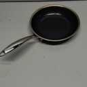 9-Inch Non Stick Frying Pans, Stainless Steel Skillet with Honey Design, Non Toxic Frying Pan with Cool-Touch Handle, Dishwasher Safe, Easy Use in the Kitchen