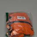 Mile High Life Waterproof Dog Raincoat, Full Coverage Small Dog Rain Coat with Harness, Adjustable 4 Legs Puppy Rain Jacket with Reflective Strip and Elastic Cuffs (Orange, M Back Length 14.6")