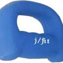JFIT Neoprene D Grip Dumbbells - Single Weights 1LB-5LB - Premium Non-Slip, Hand Weights, Ergonomic Design