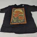 Vintage Marigold Flowers Tarot Card T-Shirt
 XL