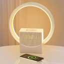 SLhoshipee Sunrise Alarm Clock with White Noise Machine, 10 Soothing Sounds, Wake Up Light with Sleep Timer, 4-Level Touch Night Light, USB Port, Digital Alarm Clocks for Bedroom Heavy Sleepers Adults