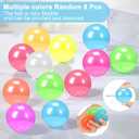 12 Pieces Glowing Sticky Balls, Very Elastic Squishy Balls That Glow in The Dark and Stick to The Ceiling, Ceiling Balls Great for Children's Parties, Stress Relieving Balls for Stress and Anxiety .