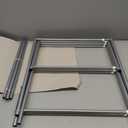 Household Essentials Clothes Drying Rack, Foldable, Expandable and Collapsible Laundry Drying Rack, Silver