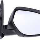 ApplianPar Right Passenger Side Door Mirror Assembly for Mitsubishi Outlander Sport 2014-2019 9 Pins Power Heated Rear View Mirror Glossy Black