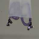 AINOPE USB C Charger Cable, 3.1A Type C Charger Cable Fast Charging, [2 Pack, 2M] Right Angle USB c Fast Charger Cable Compatible with Samsung Charger Type c, Huawei, Google Pixel, Sony Xperia, LG (6.6FT+6.6FT, Purple)