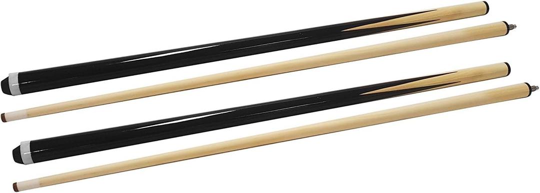 48 Inch Hardwood Billiard House Cue Sticks 2-Piece Pool Cue