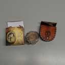 So You Can Always Find Your Way Back Home Engraved Brass Compass with Premium Leather Case & Chain - Brass Pocket Compass - Personalized Compass Gift for Hiking,Husband, Him, Her,Son, Graduation Day