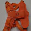 BARKBAY Dog Harness No Pull with ID Tag Pocket - Heavy Duty, Reflective, Easy Control for Large Dogs (Orange,XL) (X-Large(Chest:31-38))
