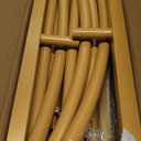 Hemmotop Metal Arch Backdrop Stand, 7.2FT+6.6FT+6FT Wedding Arches for Backdrop, Gold Background Arch Stands Set of 3, Flower Arches Frame for Birthday Party, Baby Shower, Graduation, Garden Dcor