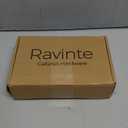 Ravinte 25 Pack Solid 5 Inch Kitchen Square Cabinet Handles Matte Black Pulls Drawer Pulls Kitchen Cabinet Hardware Flat Black Handles
