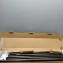 KAMANINA Double Curtain Rod for Windows 140 to 195 Inches (12-16 Feet), 1 Inch Heavy Duty Bronze Curtain Pole, Adjustable Double Rods with End Caps