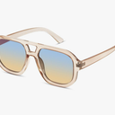 livho Trendy Polarized Square Aviator Sunglasses Women Men Square Eyewear Frame, Retro Sun Glasses for Women Men 2025 Shades
