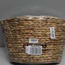 CENBOSS Rattan Christmas Tree Collar, Wicker Tree Skirt & Stand Base Cover (Brown Wash, 24 inch)