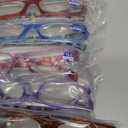 Gaoye 2.5 Reading Glasses for Women, 6 Pack Fashion Readers, Spring Hinge Eye Glasses, Blue Light Reading Glasses