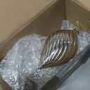 6 Pcs Silver Glass Christmas Ornaments, Mercury Christmas Ball Ornaments Hanging Hand Blown Glass Balls for Xmas Tree Home Wedding Birthday Holiday Party Decor, 2.36 Inch