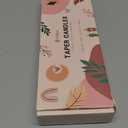 10 Inch Hot-Pink Taper Candles for Home Decoration, 10 Pack Unscented Candlesticks for Dinner Wedding Party, Smokeless and Dripless Candle Sticks