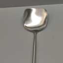 Chinese Wok Spatula, 304 Stainless Steel Spatula with Heat Resistant Wooden Handle Wok Utensils,Silver/15.7Inch