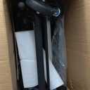 20 lbs Transport Wheelchair Lightweight Foldable, Portable Folding Transport Chair with 8" Honeycomb Tires, 16.2" Seat Small Wheelchair for Tight Spaces, Narrow Wheelchairs for Adults & Elderly (Blue)