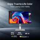 ASUS ProArt Display 27” 5K HDR Professional Monitor (PA27JCV) - 5K (5120 x 2880), IPS, 99% DCI-P3, 100% sRGB, ΔE < 2, USB-C PD 96W, Calman Verified, Color Accurate, LuxPixel 