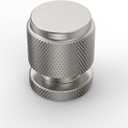 Asidrama 10 Pack Brushed Satin Nickel Kitchen Cabinet Knobs Knurled Dresser Knobs Drawer Knobs Cabinet Hardware Knobs for Dresser Drawers (10" Hole Center)