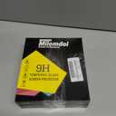 2 x Milomdoi 9 in 1 Screen Protector for Samsung Galaxy Z Fold 7, 3 Inside Flexible Film + 3 Front Tempered Glass + 3 Camera Lens Protector Accessories with Installation Frame (Black)