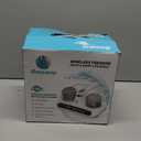 Mattress Vacuum Cleaner - 5-in-1 Cordless Bed Vacuum Cleaner, Powered by UV-C Light & Ultrasonic Technology, 16Kpa Strong Suction,Low Noise,Suitable for Dust, Pet Hair, Etc. (White)