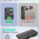 OCASE Compatible with iPhone 16 Plus Wallet Case, PU Leather Flip Folio Case with Card Holders RFID Blocking Kickstand [Shockproof TPU Inner Shell] Phone Cover 6.7 Inch 2024, Spliced Gray