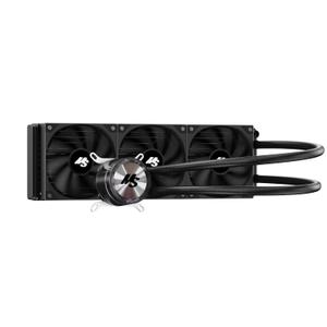 Minorsonic CPU Cooler 360mm Aio, Liquid Cooler CPU Low-Noise AMD AM5/AM4, Refrigeracion Liquida Water Cooling Systems, Intel LGA 1851/1700 PC Water Cooler 3 x 120 mm PWM Fans Black