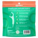 Plackers Micro Line Floss Picks - Intense Mint, Floss Fiber Made Without PTFE, 300 Count