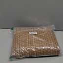 3x5 ft Rugs for Bedroom - Non-Slip Machine Washable Neutral Rug for Living Room,Faux Jute Rug,Braided Area Rug,Boho Solid Rugs for Home and Office,Very Soft,Stain-Resistan,Tan Brown