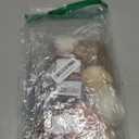 Lusy DM 24 Pieces Faux Fur Pom Pom Faux Fox Fur Pom Pom 4 Inches Fluffy Pom Balls with Elastic Loop for Hats Scarves Shoes Bags Keychains (12 Colors, 2 Pcs Per Color)