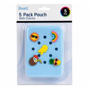 Bwell Pack Pouch With Charms, 2 Pack 