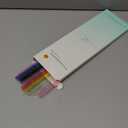 Dakoufish 13" Long Reusable Plastic Replacement Drinking Straws for 40 oz,30 oz & 24 oz Mason Jar,Tumblers, Set of 12 with Cleaning Brush (13inch,7color)