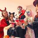 50 Pcs Halloween Party Drink Markers Pink Ghost Wine Charms Party Favors Ghost Drink Tags Reusable Wine Glass Charms for Halloween Birthday Decorations