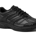 HI-TEC Resist SR Runner Mesh Black Non Slip Work Shoes for Men, Size 10.5X
