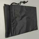 2 Pack Heavy Duty Large Laundry Bag 28x45 inch Extra Hamper Bag Dirty Clothes Organizer Drawstring Cloth Laundry Bag for Travel Camp Home College Dorm Black