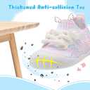 BARERUN Baby Shoes Baby First Walking Shoes Infant Sneakers Wide Toe Box Slip on Shoes Soft Sole Baby Boys Girls Crib Shoes Toddler Breathable Lightweight House Sock Shoes (Tie Dye)