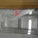 8 Compartments Condiment Containers with Lids Spoons, Clear 
Color	clear
Special Feature	Detachable
Product Dimensions	18.11"D x 12.6"W x 3.15"H