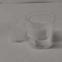 meekoo 3 Pieces Flower Acrylic Vase Cylinders Round Decorative Clear Vase Break Resistant Acrylic Flower Cylinder for Centerpieces Floral Home Wedding Table Decoration (6/5/4 in)