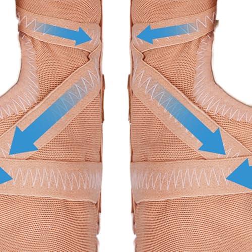Habioer Bunion Corrector for Women & Men, Breathable Toe Straightener for the Thumb and Little Toe, Comfortable & Adjustable for Day/ Night Use, Bunion Relief Splint(1 Pair)